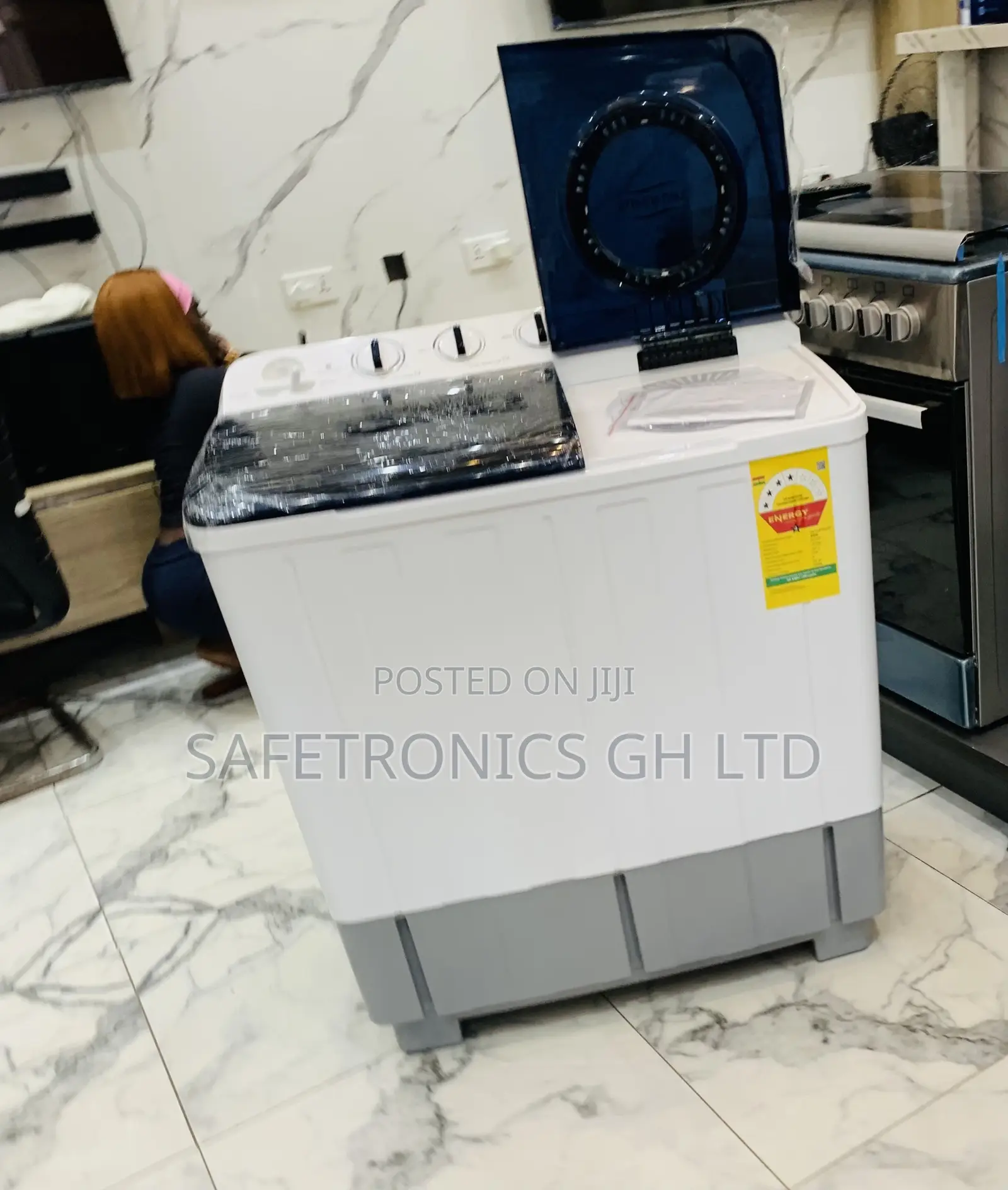 Correct Sleek TCL 10.5KG Twin Tub (Semi-Automatic) Washing Machine