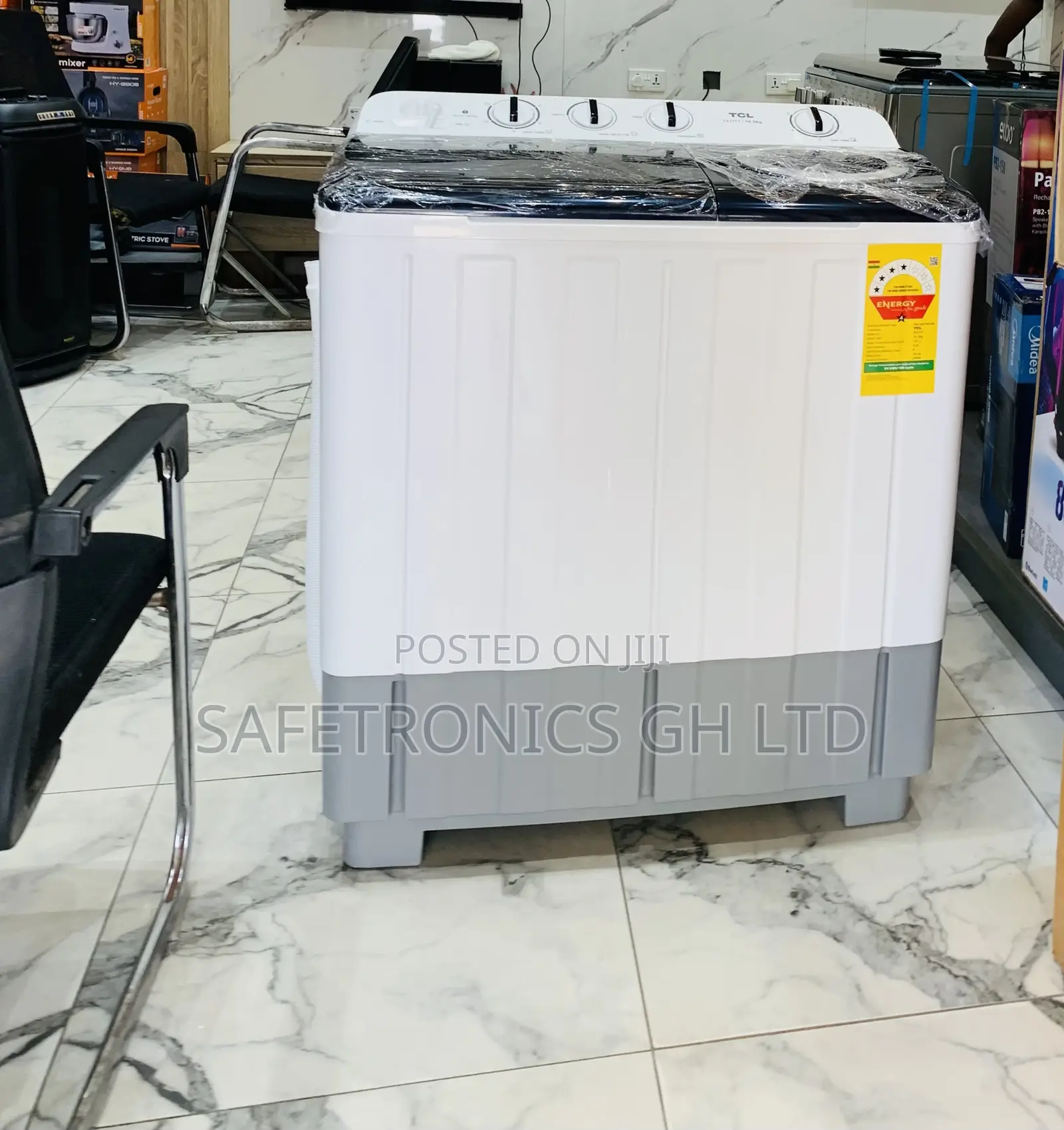 Valuable TCL 10.5KG Twin Tub (Semi-Automatic) Washing Machine (F211TT)