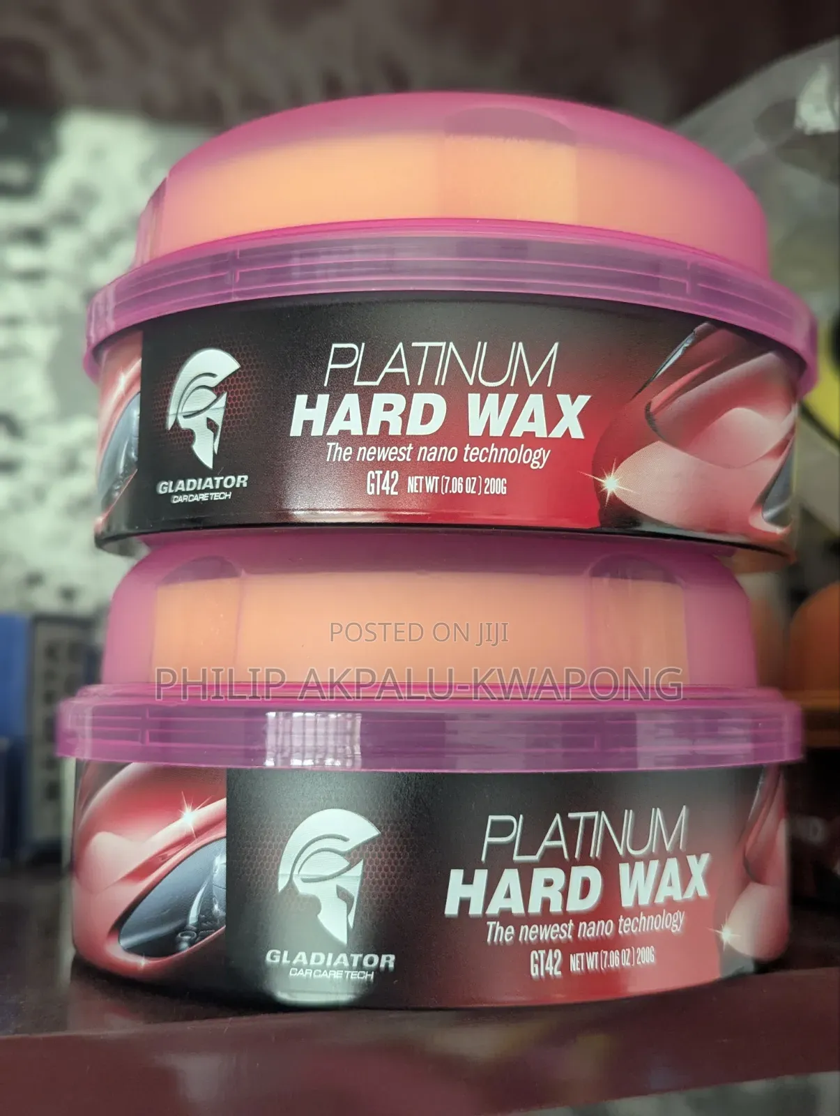 Car Wax Platinum Hard Wax