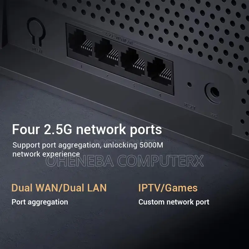 Xiaomi WiFi 7 Repeater 512MB RAM 2.4GHz 5.0GHz Dual Band
