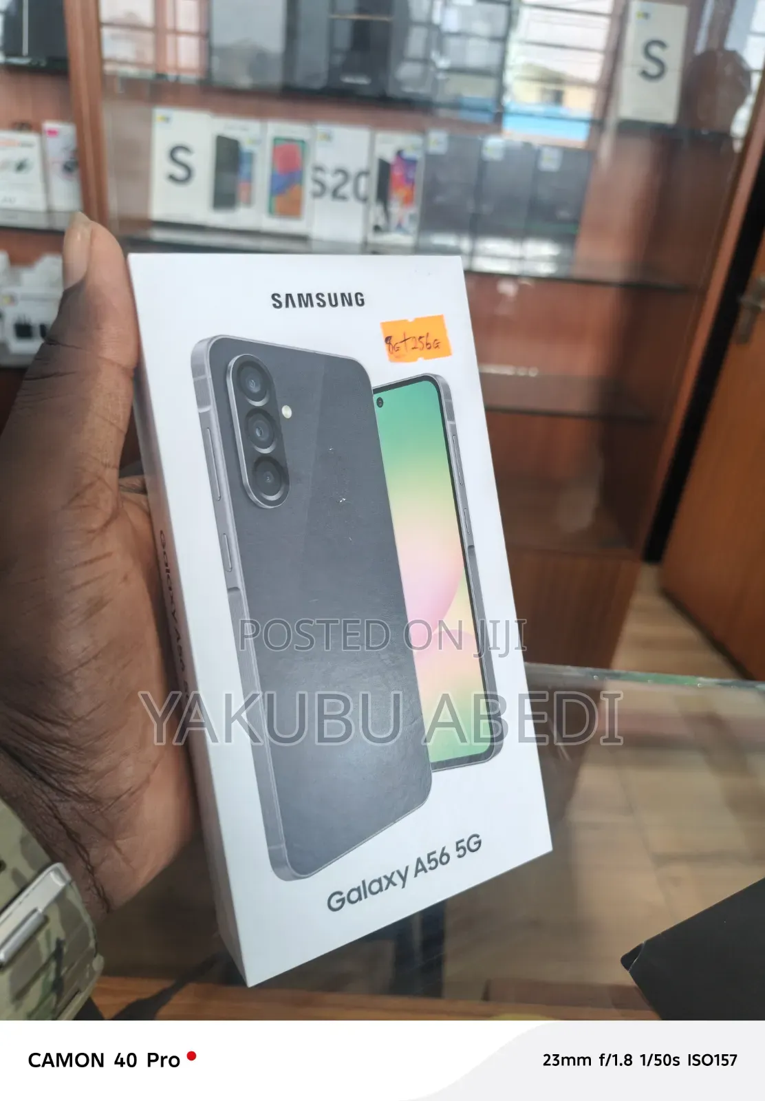 New Samsung Galaxy A56 256 GB Black