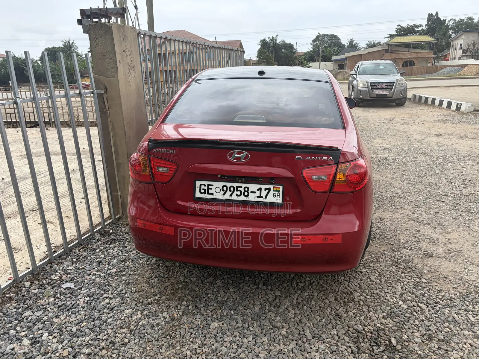 Hyundai Elantra 2008 Red