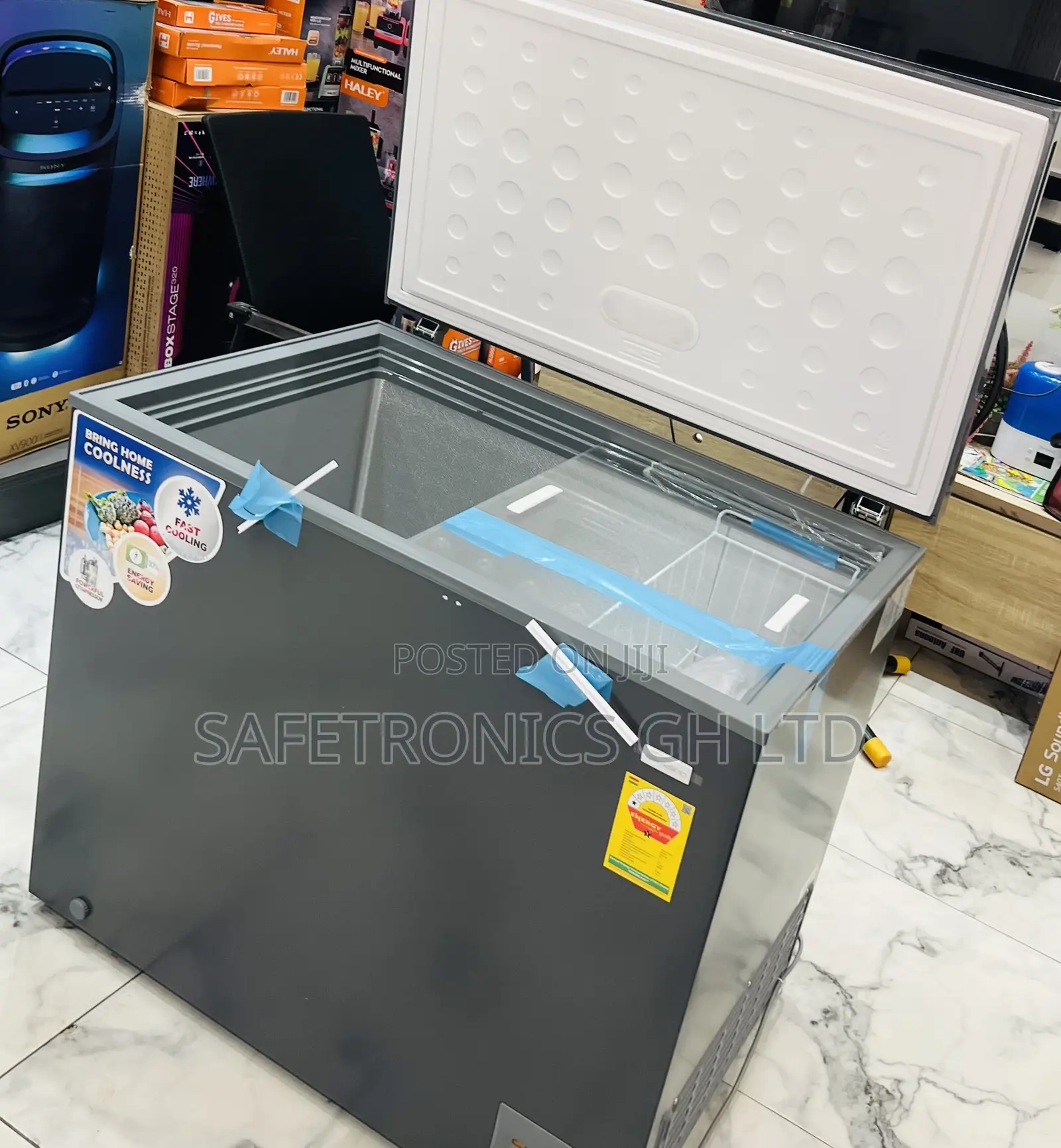 Neatly Boxed NASCO 251L Chest Freezer (Model: NAS-300)
