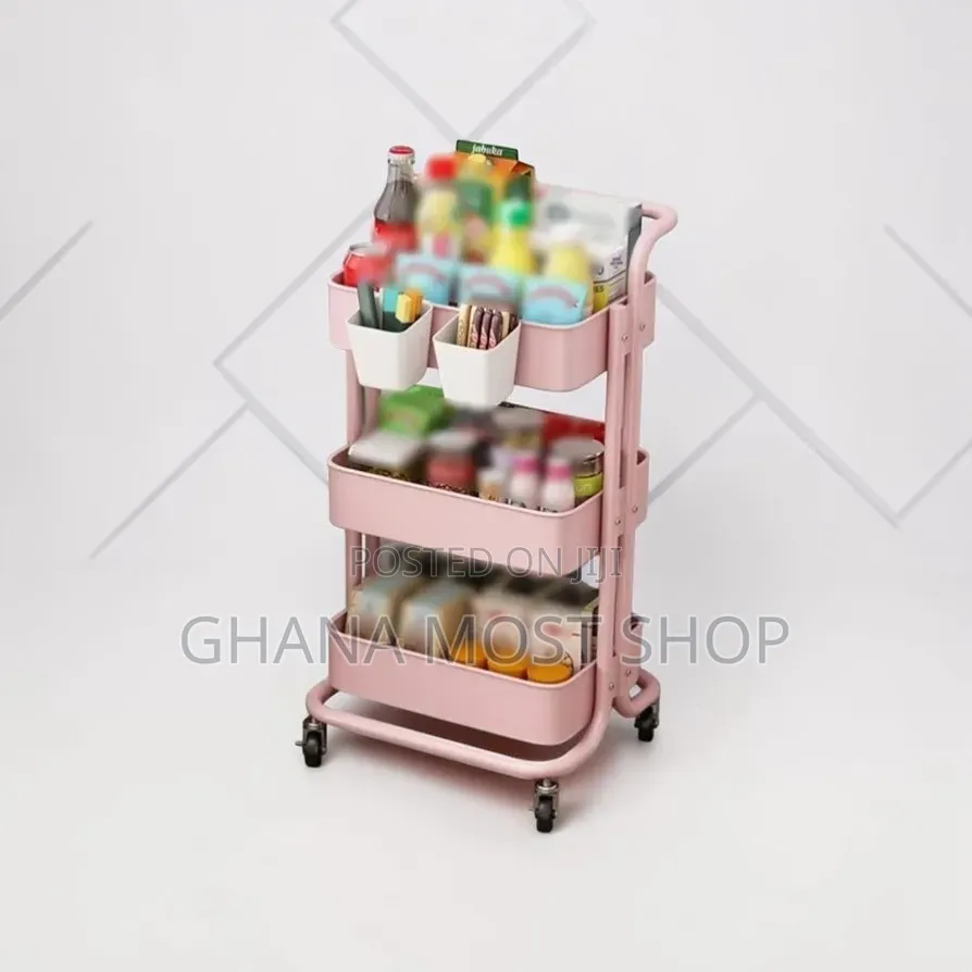 3 Tier Kitchen Organizer Trolley
