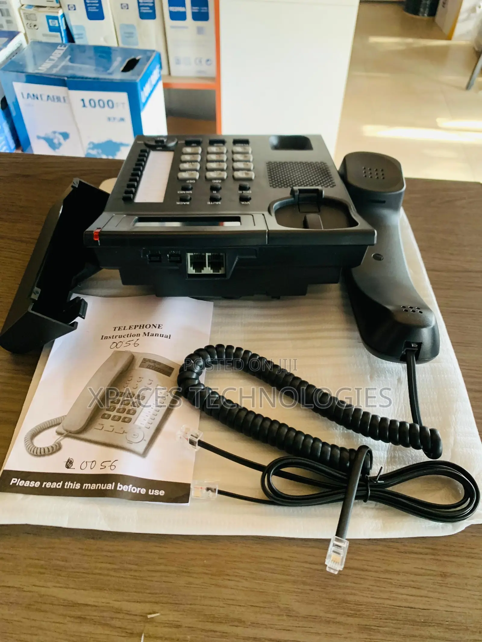 Generic 0056 Integrated Caller ID Analog Landline Phone for IPBX