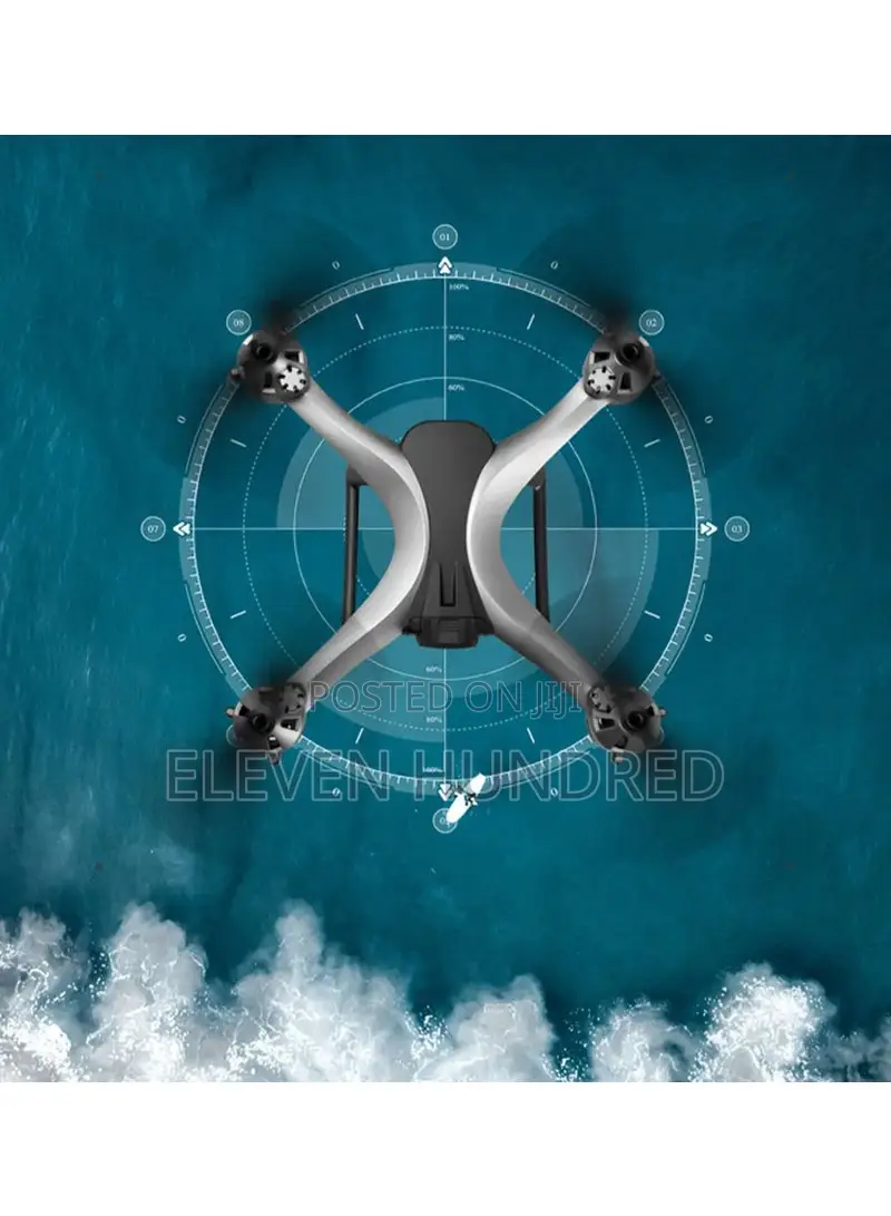 Foldable Remote Drone Quadcopter - 25 Mins Flight Time, 300m Range