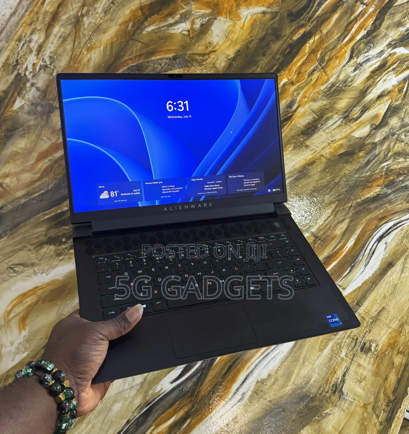 Laptop Alienware M15 R6 16GB Intel Core i7 SSD 512GB