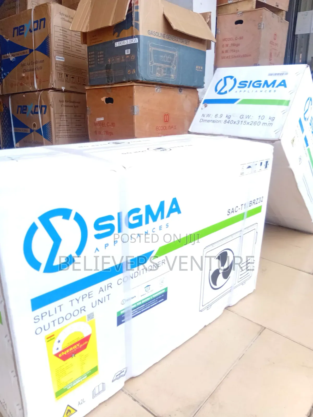 Sigma 1.5HP Air Conditioner – Fast Cooling Split AC