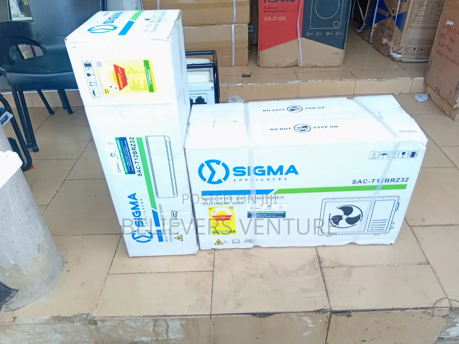 Sigma 1.5HP Air Conditioner – Durable Split AC Unit