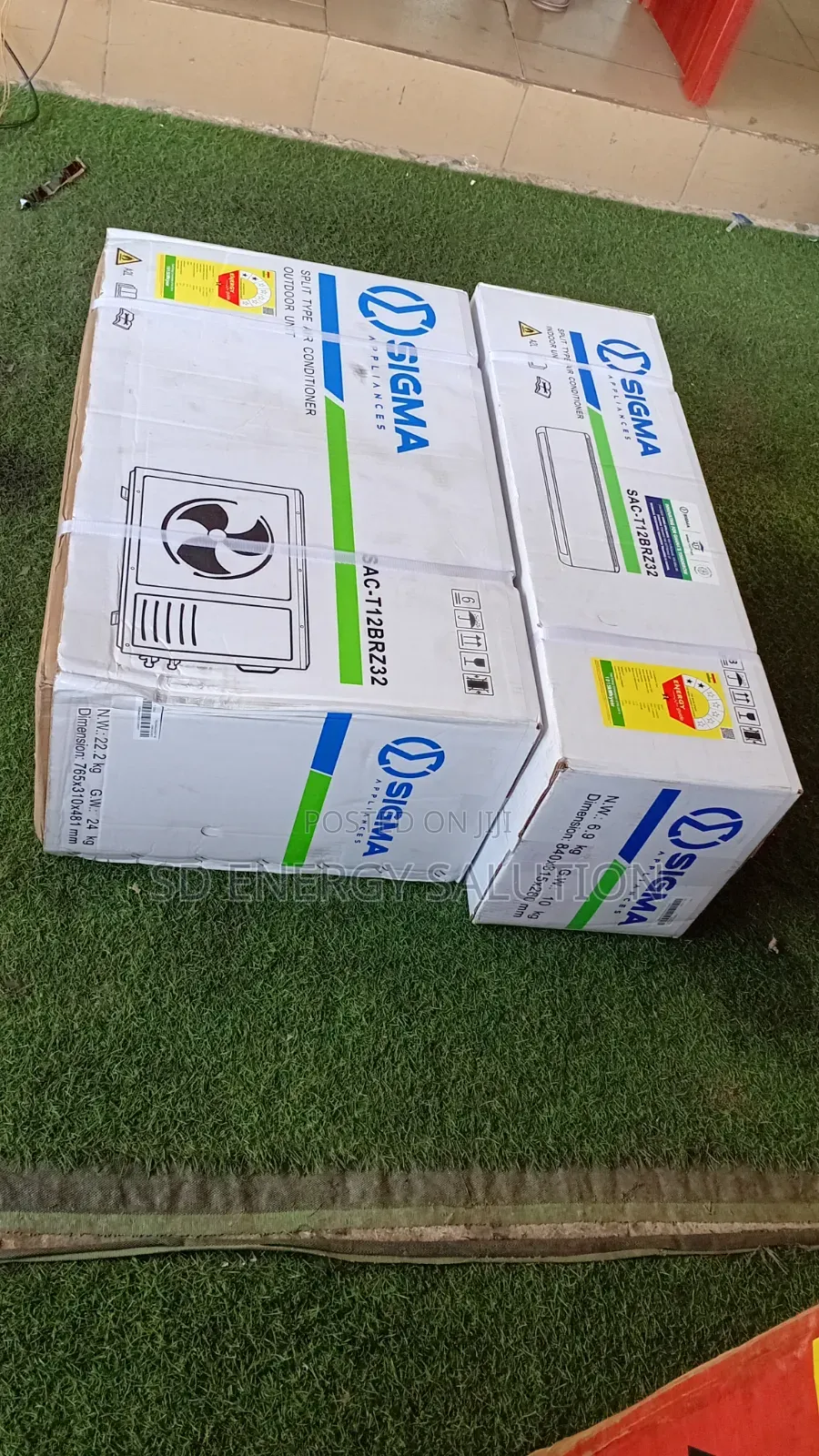 Original Sigma 1.5HP Air Conditioner – Energy Saving AC