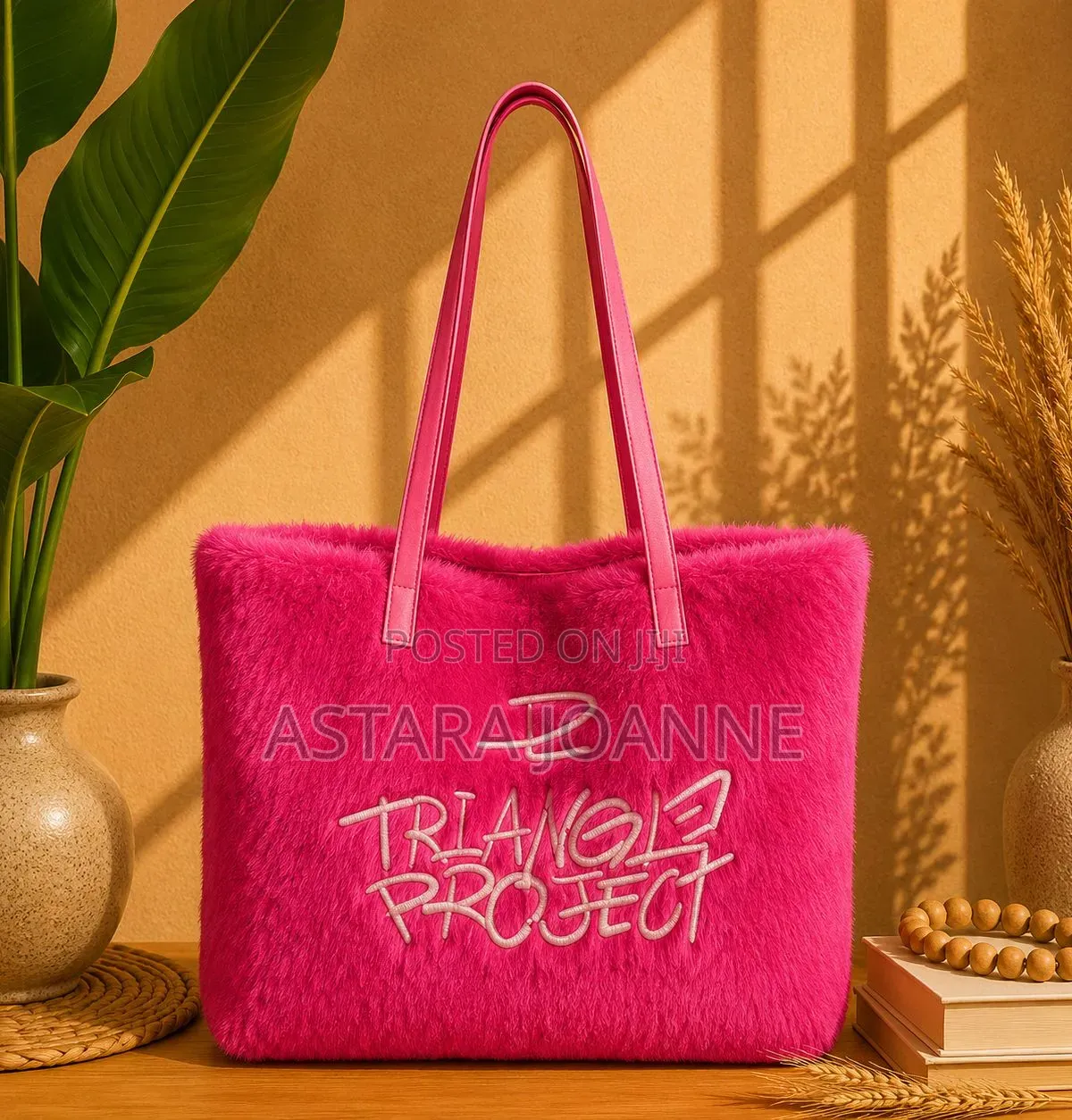 Luxury Fur Tote Bag