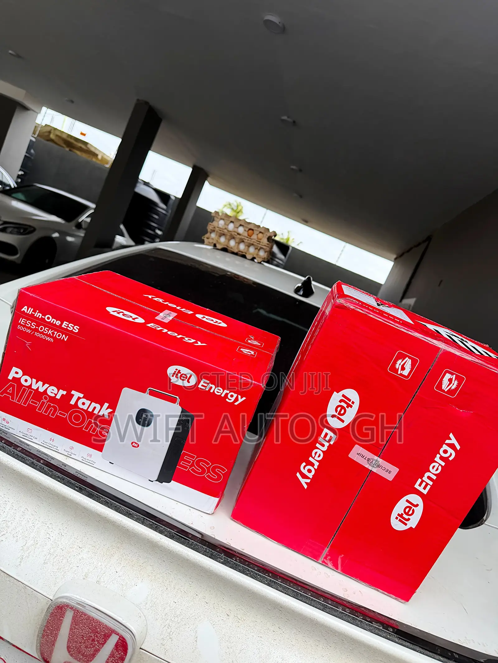 Portable Power Station 500W X2 Output Itel Powertank