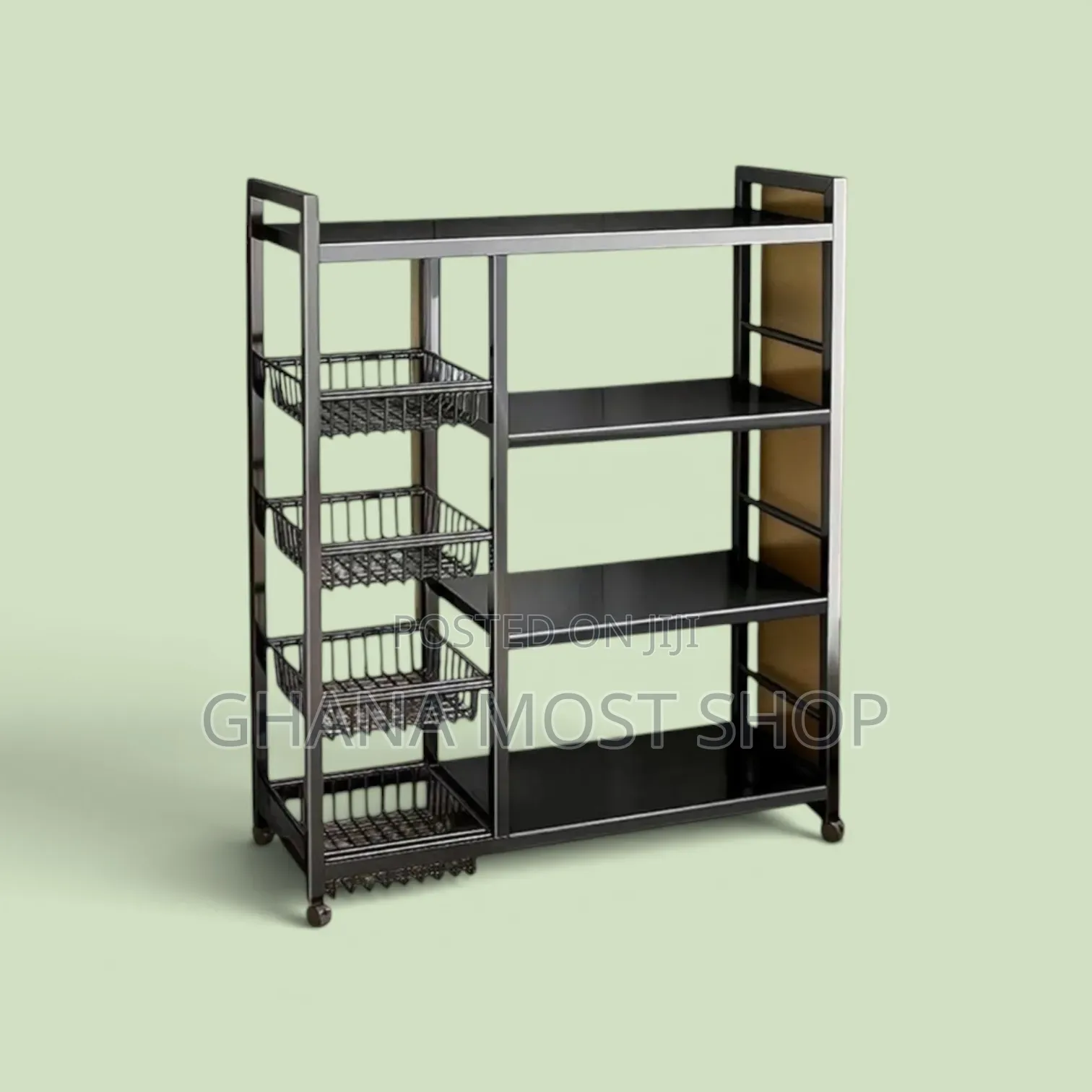 4-Tier Heavy Duty Metal Rack Storage(08531)