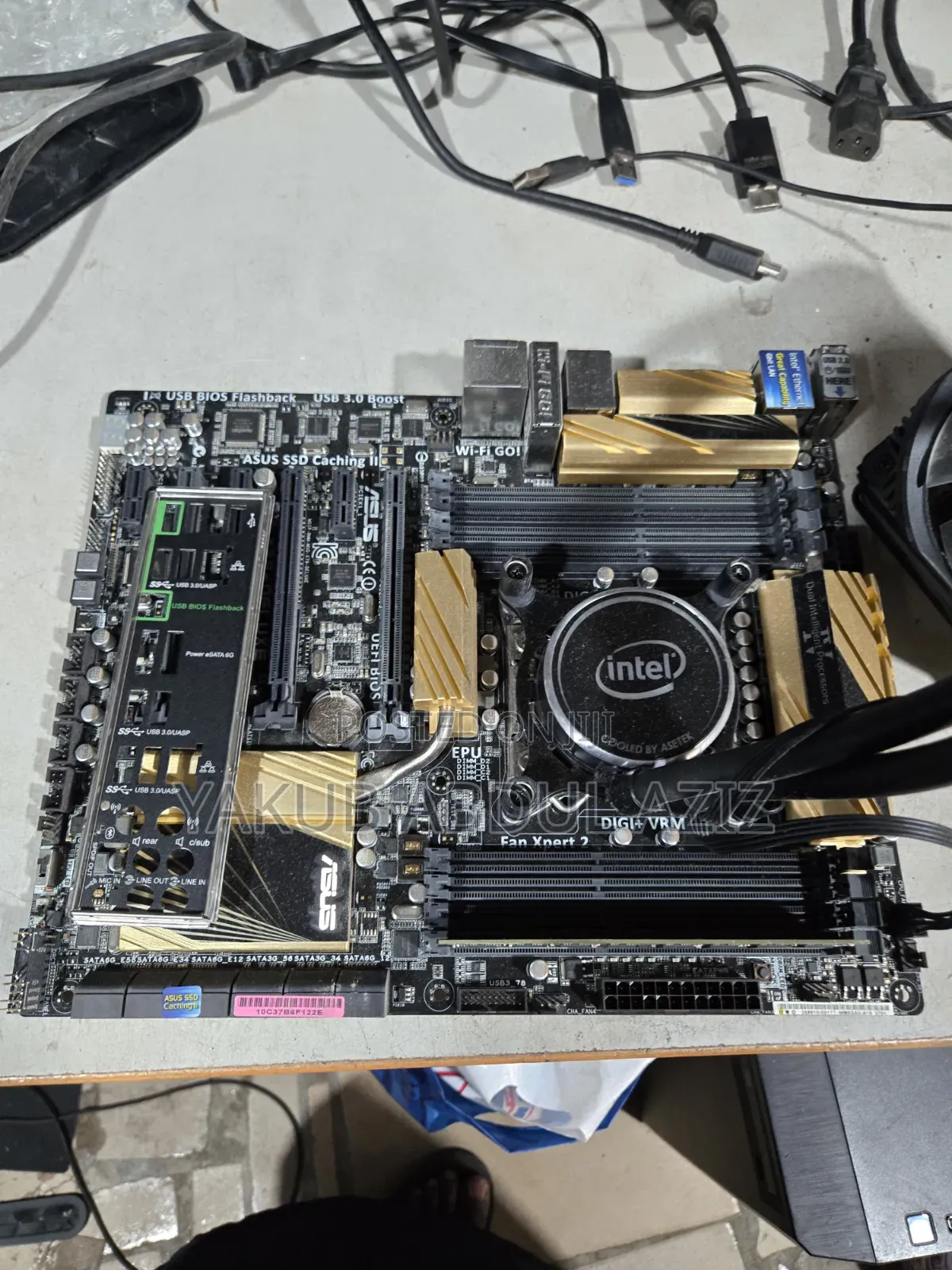 I7 Board and Processor Plus Single Radiator