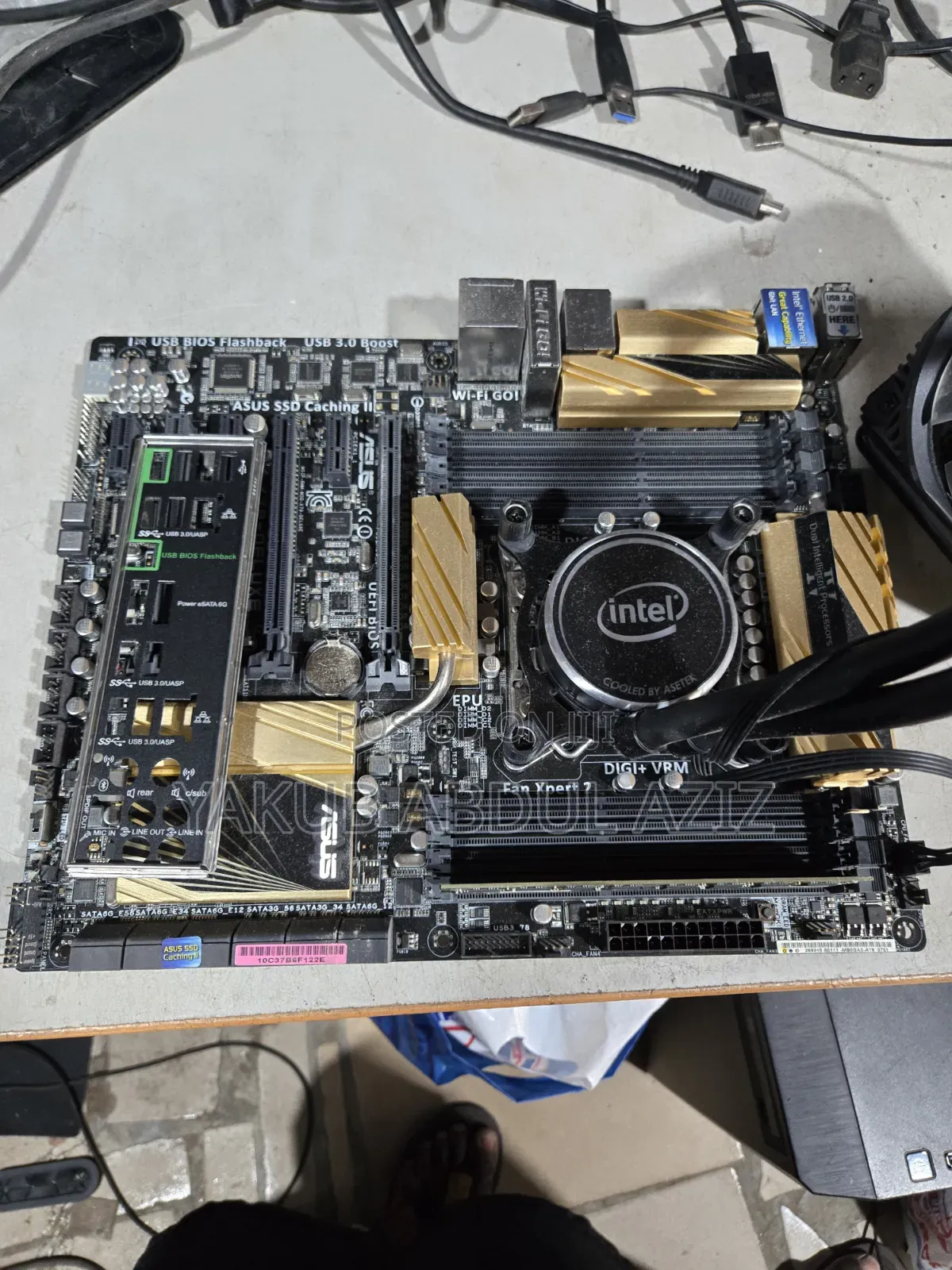 I7 Board and Processor Plus Single Radiator