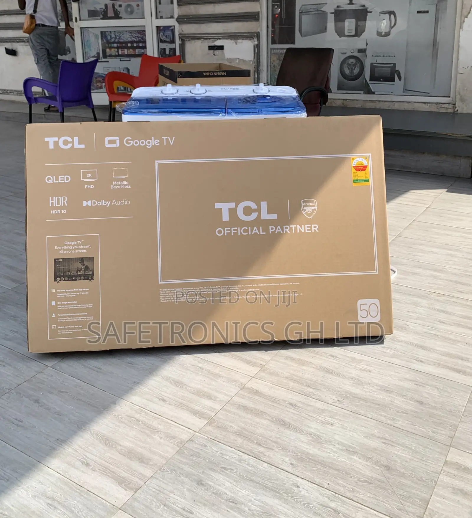 Premium TCL 50" Oled Smart Google TV 50c645