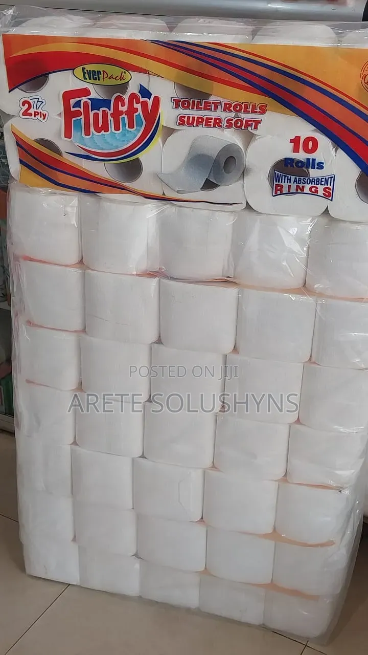 Fluffy Toilet Roll 10rolls/7packs