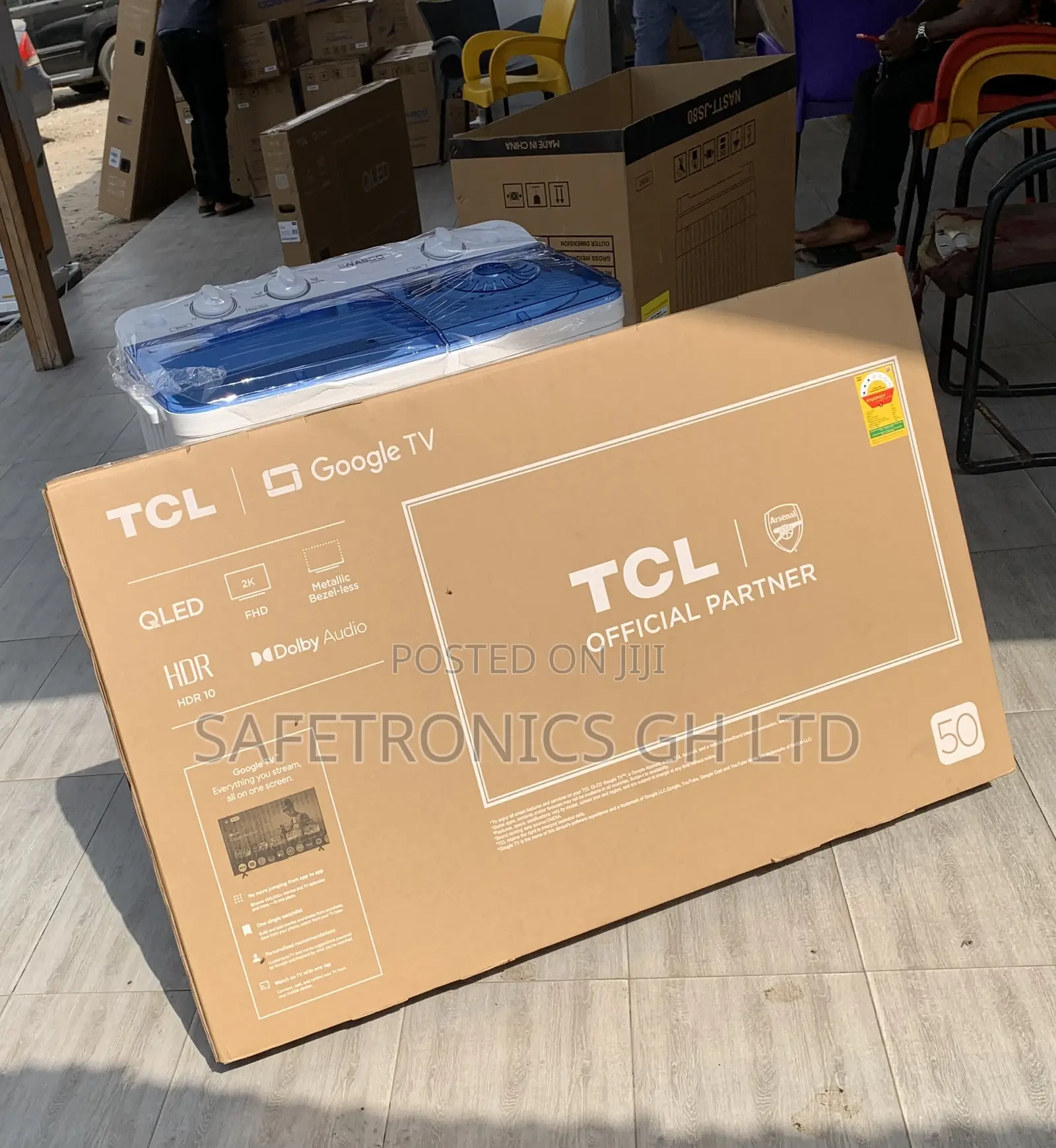 Choose Frameless TCL 50" OLED Smart Google TV 50C645