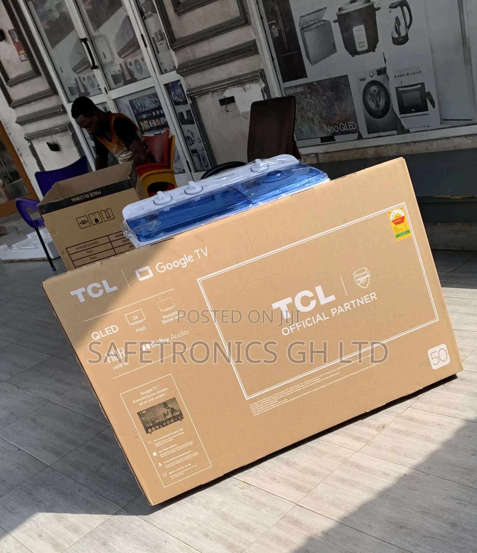 Neatly Boxed TCL 50" OLED Smart Google TV 50C645