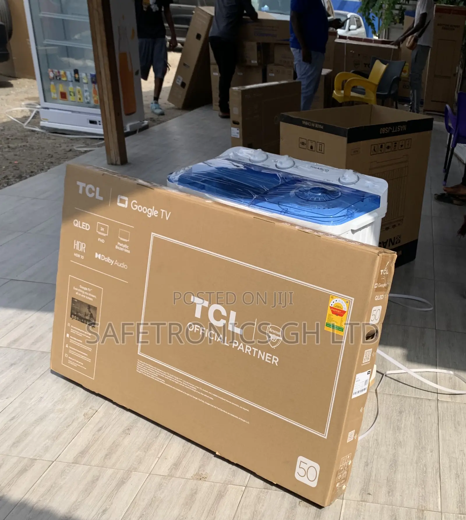 Accurate Sleek TCL 50" OLED Smart Google TV 50C645