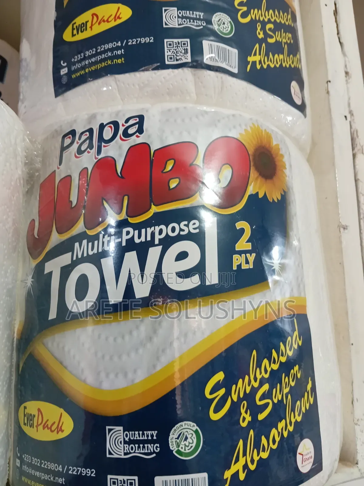 Papa Jumbo Kitchen Tissue 6rolls