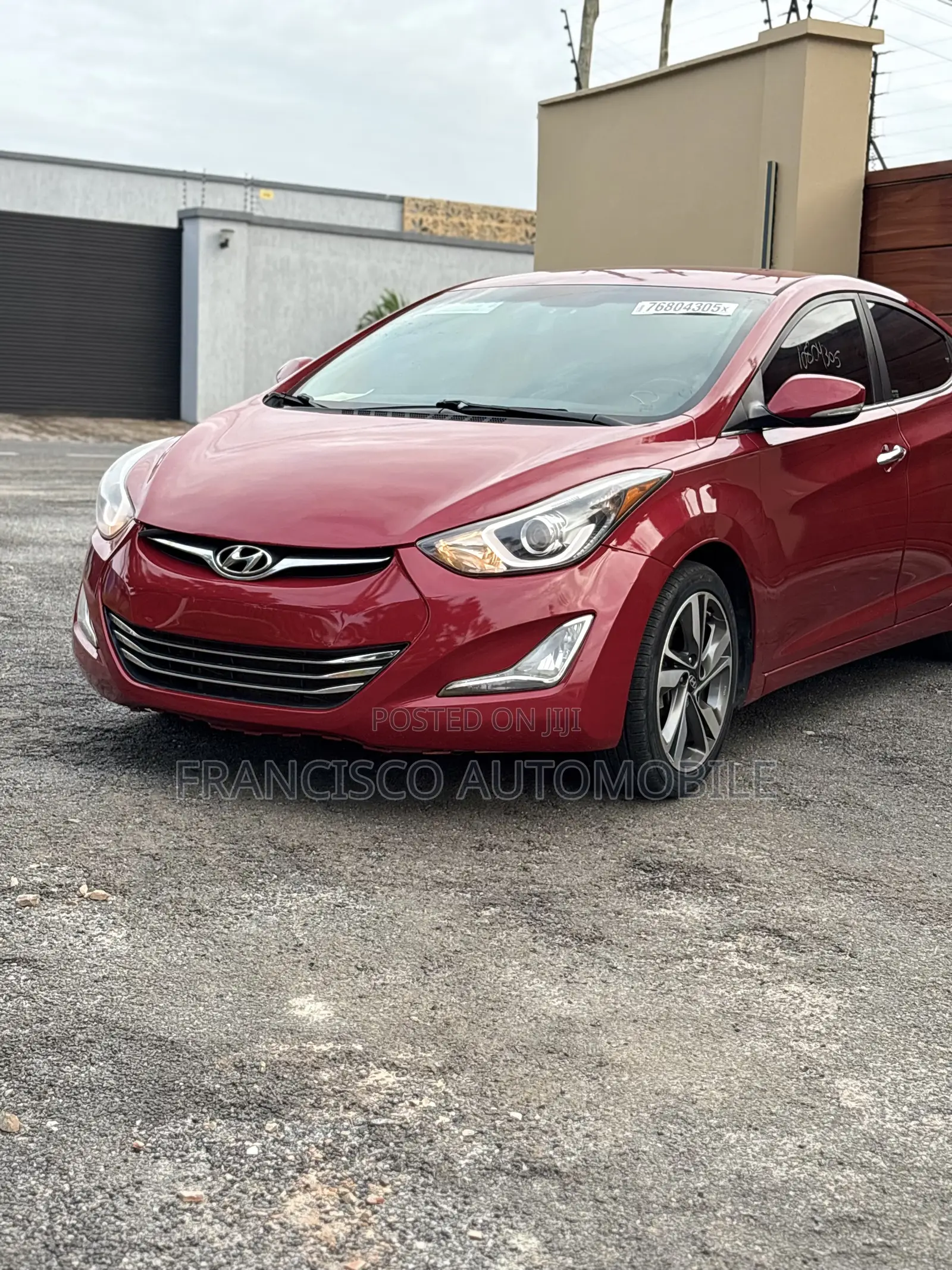 Hyundai Elantra Limited 4dr Sedan (1.8L 4cyl 6A) 2015 Red