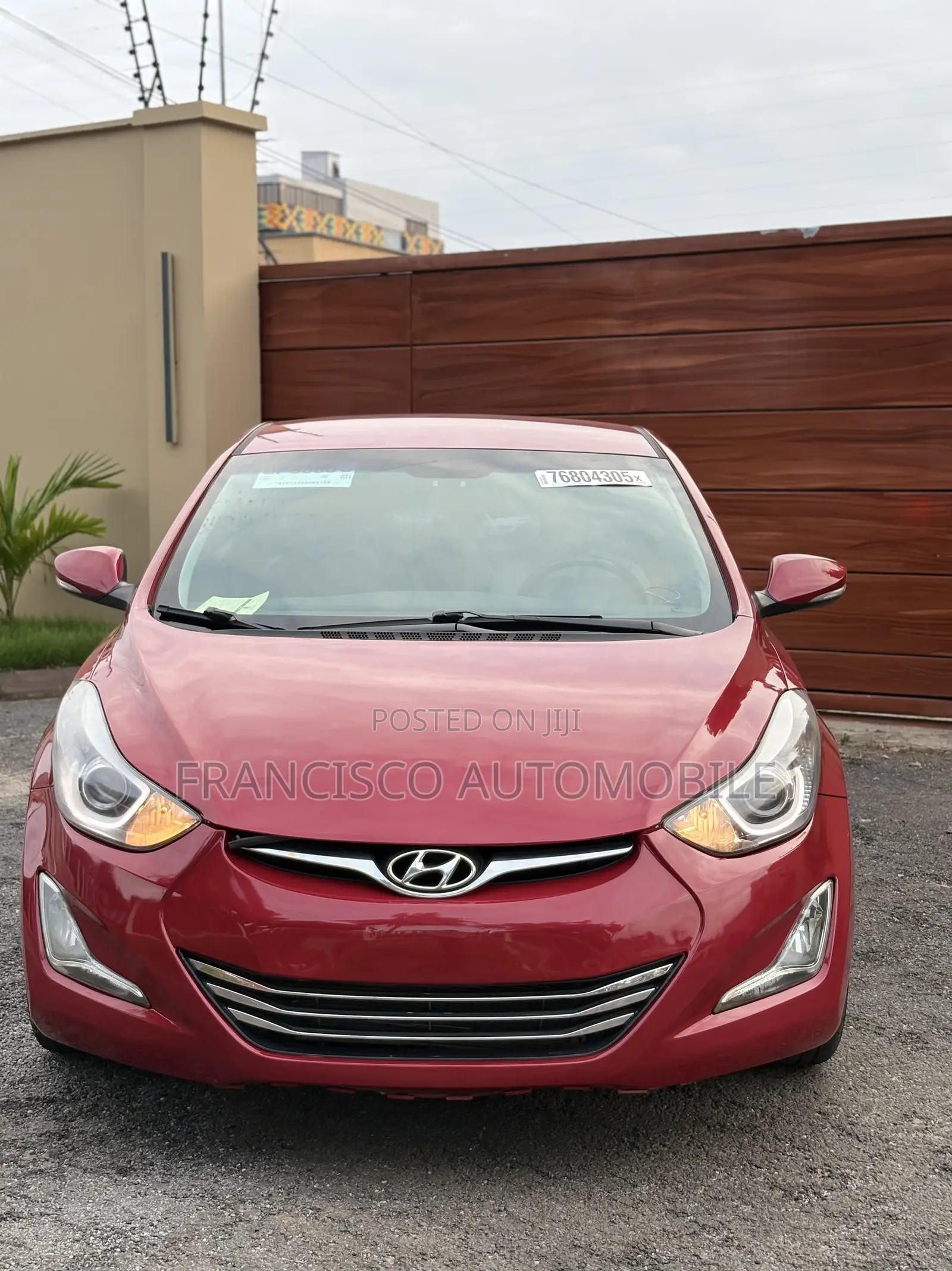 Hyundai Elantra Limited 4dr Sedan (1.8L 4cyl 6A) 2015 Red
