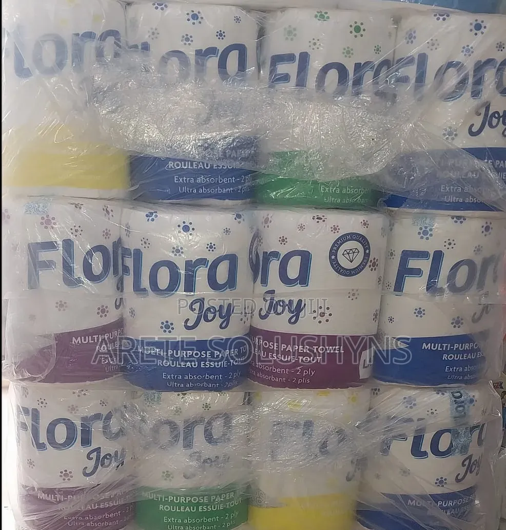 Flora Large Kitchen Tissue 12rolls