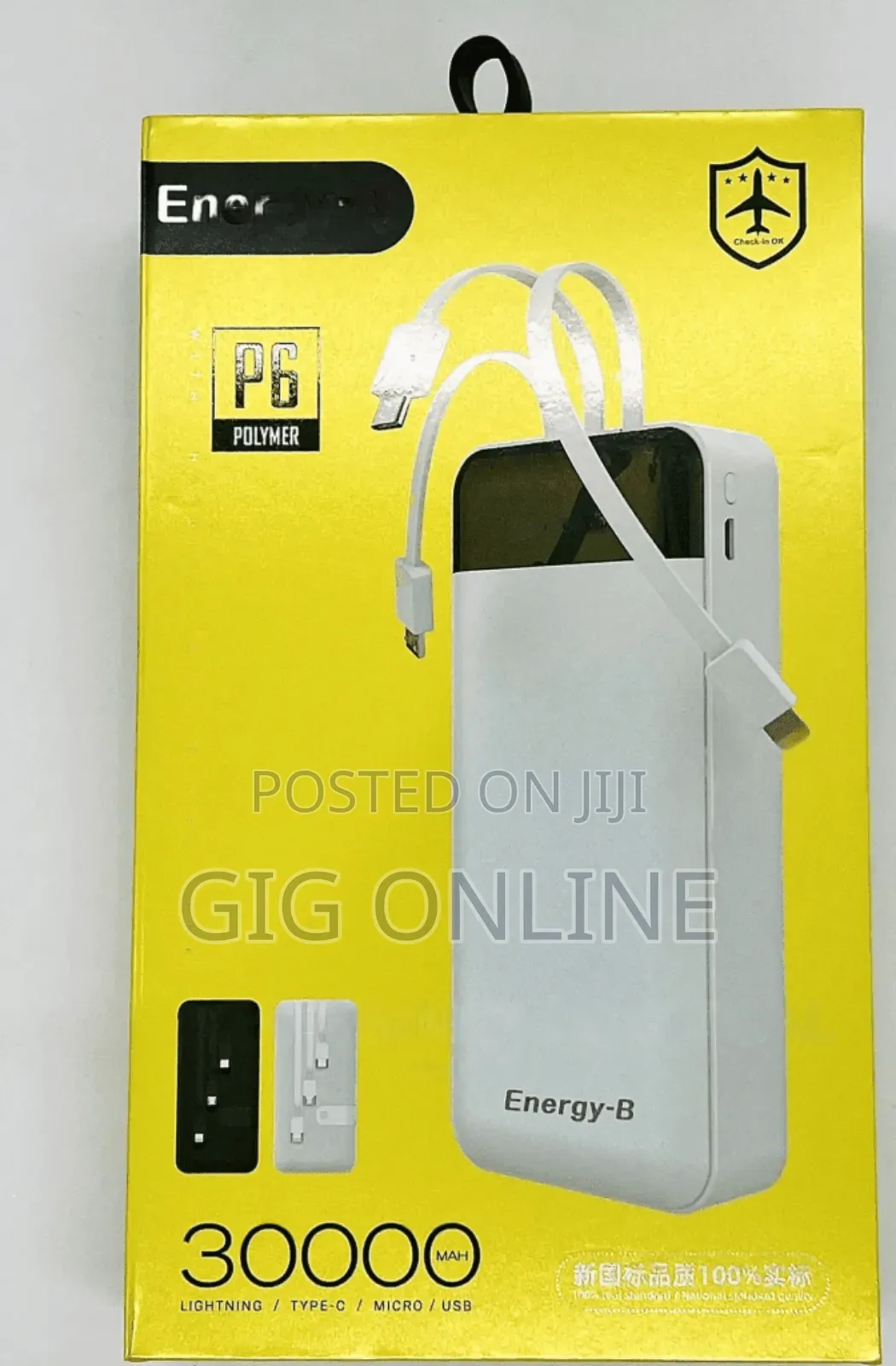 Energy B 30000mAh Portable Charger