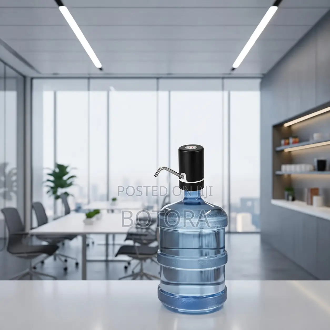 Portable Drinking Water Bottle Dispenser Pump, One-Button
