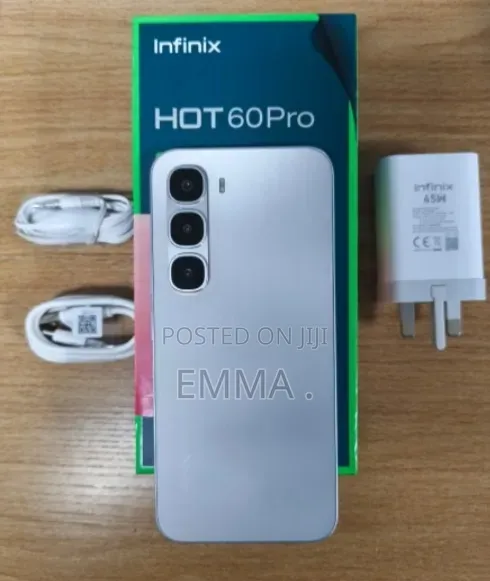 New Infinix Hot 60 Pro 256 GB Black