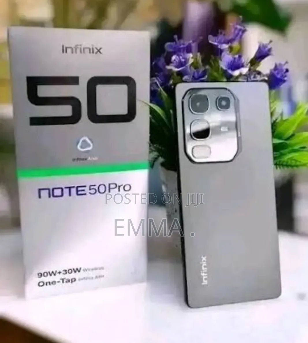 New Infinix Note 50 Pro 256 GB Black