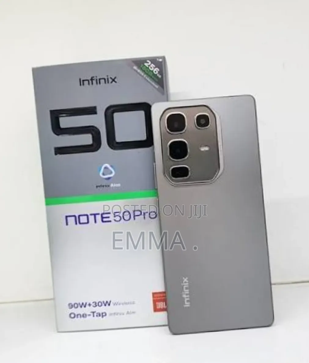 New Infinix Note 50 Pro 256 GB Black