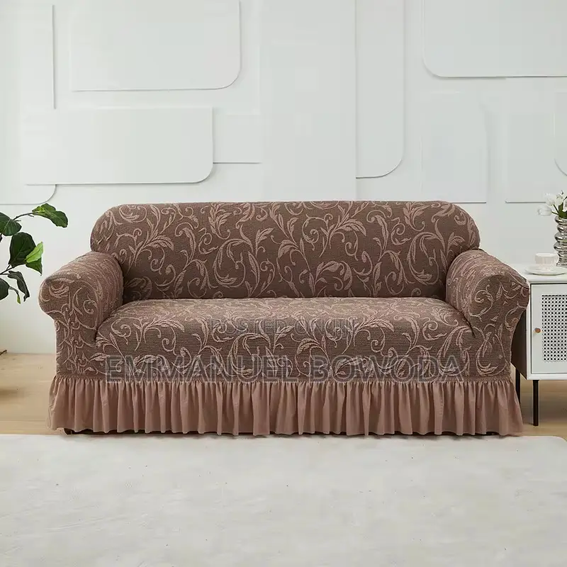 Affordable Skirt Sofa Cover 2in1