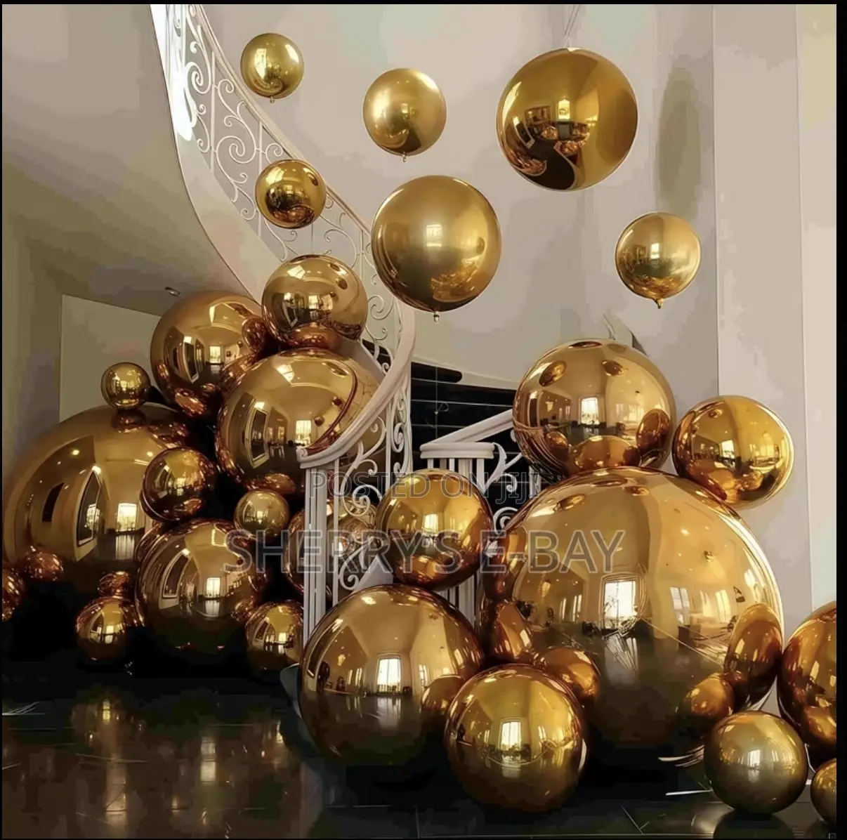 Chrome Balloons (10pcs Set )