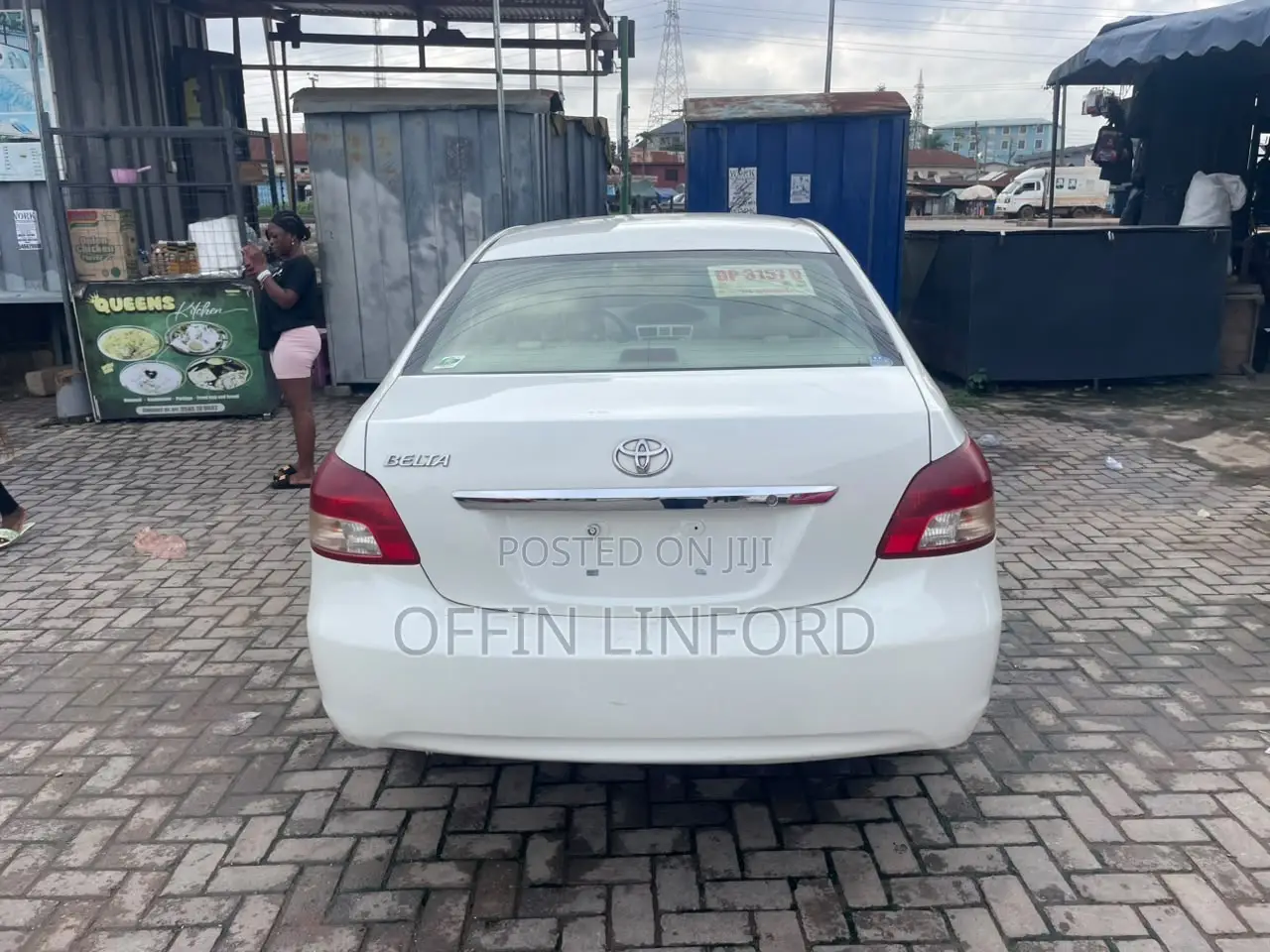 Toyota Belta 2010 White