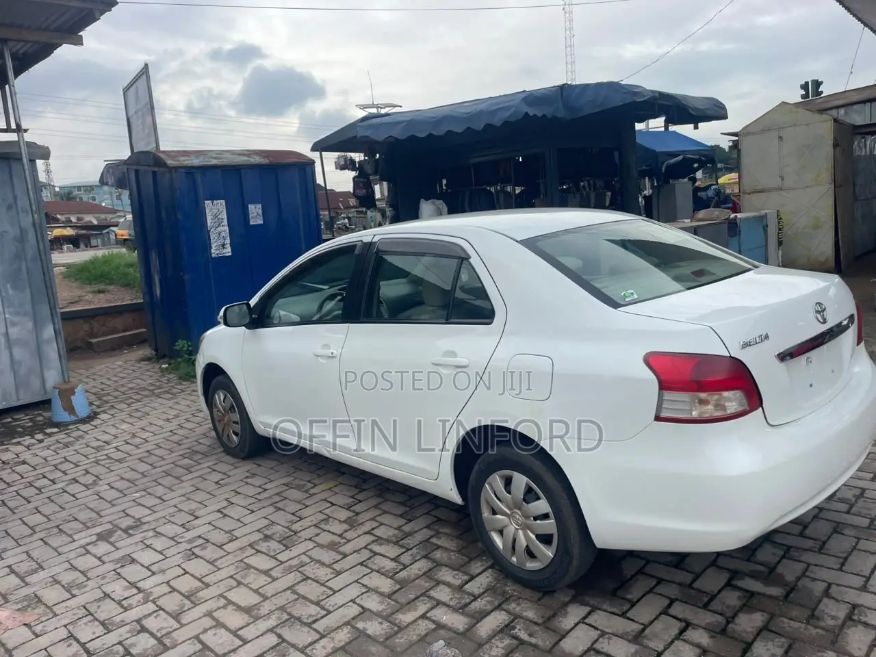 Toyota Belta 2010 White
