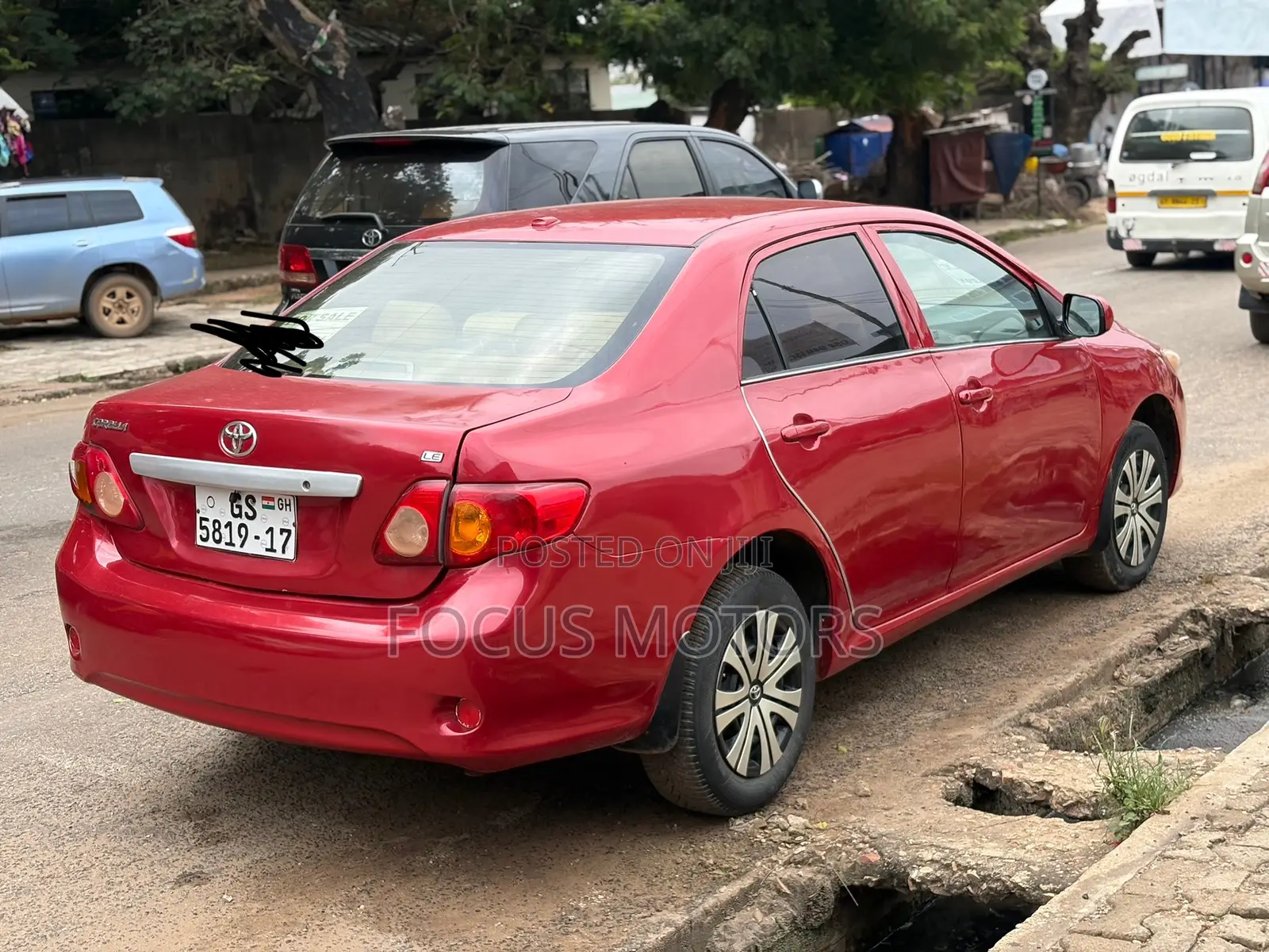 Toyota Corolla LE 4dr Sedan (1.8L 4cyl 4A) 2010 Red