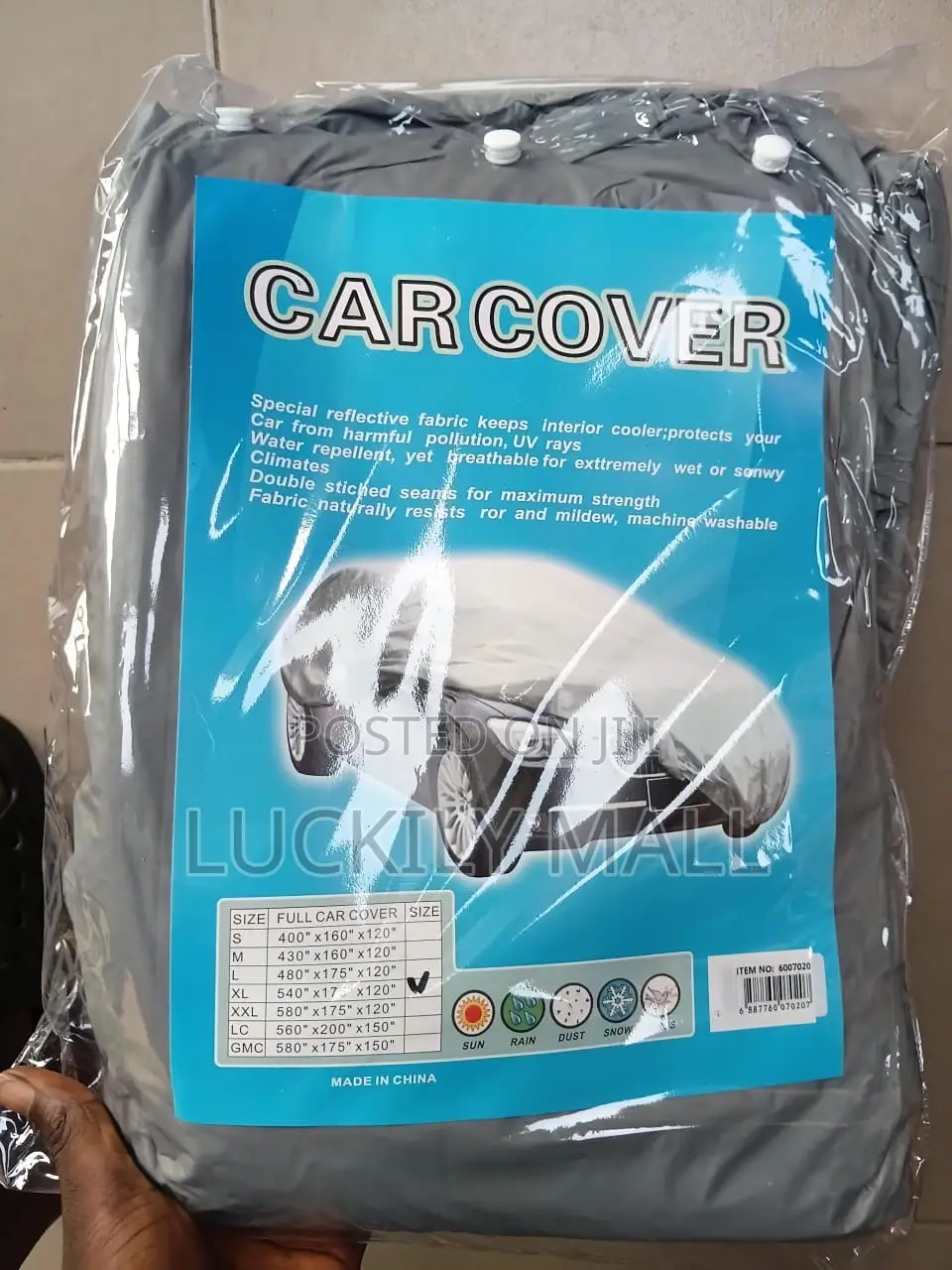 A Protective Car Cover