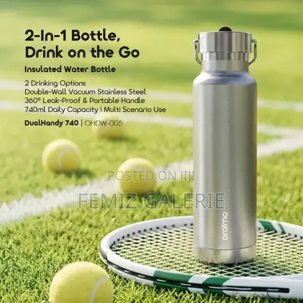 Oraimo DualHandy 740 Leakproof Portable 740ml Insulated Water Bottle