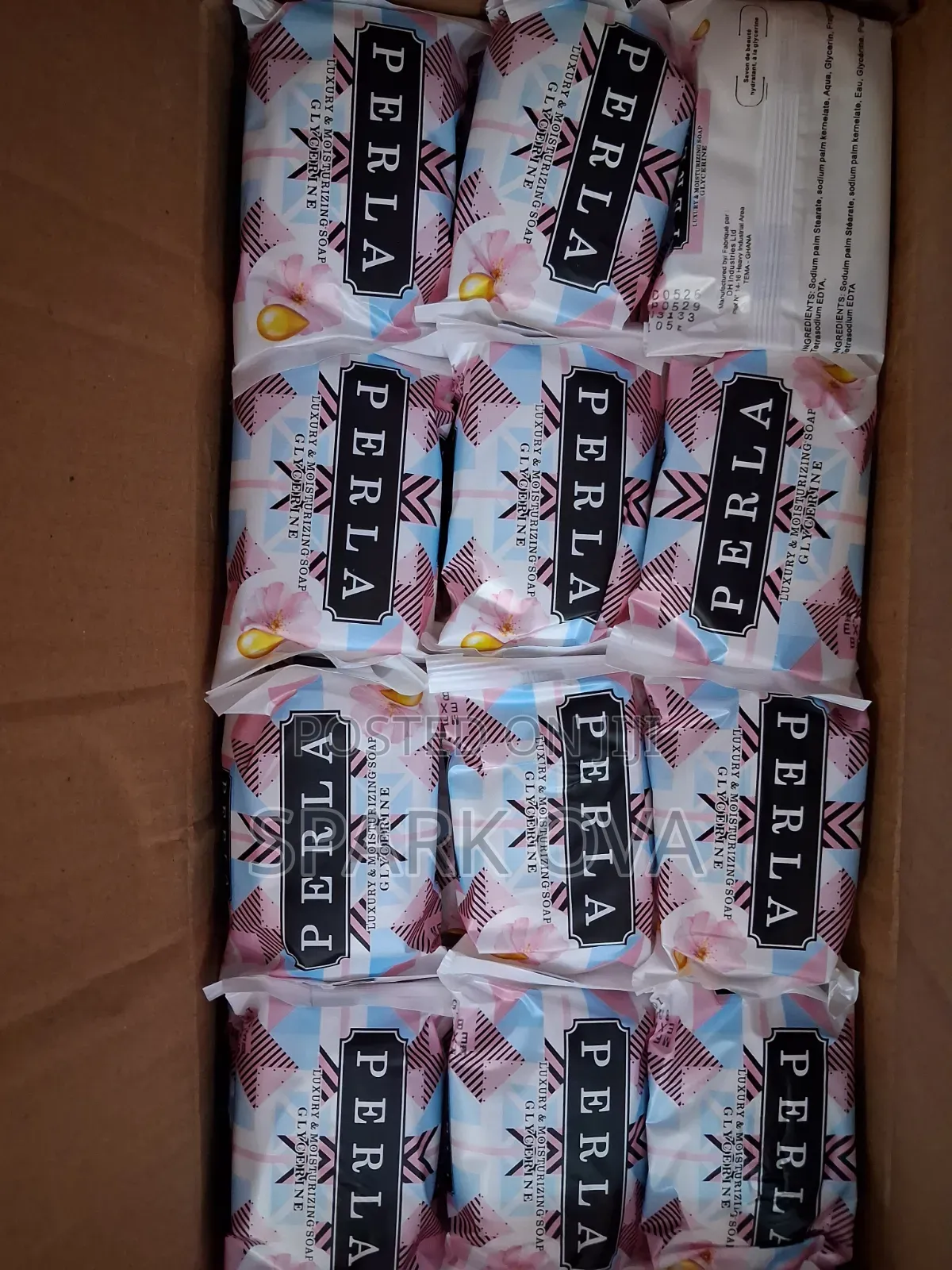 Perla Toilet Soap. Small Size