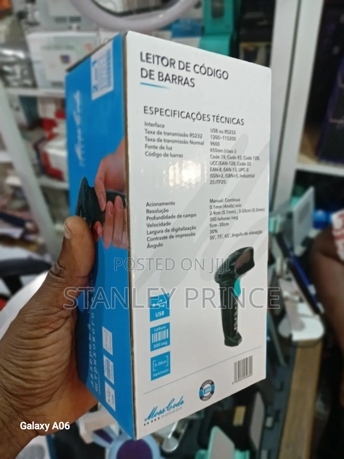 Leaser Barcode Scaner 2in1