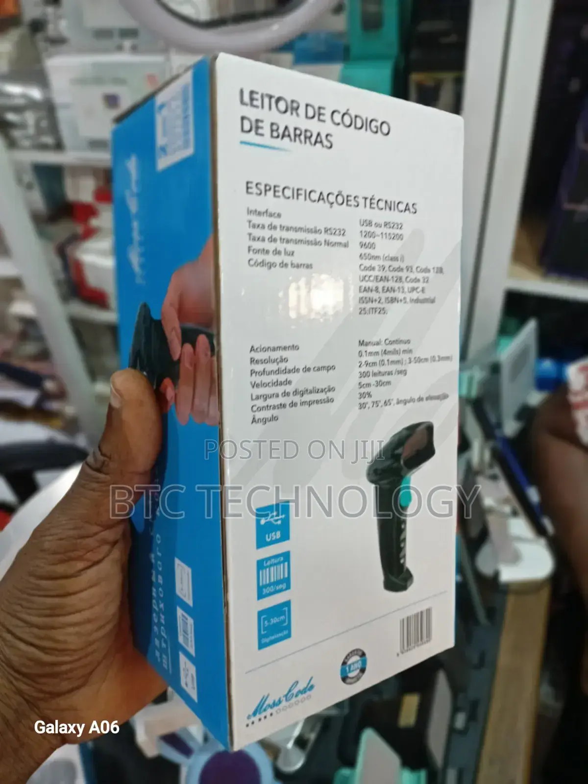Leaser Barcode Scaner 2in1