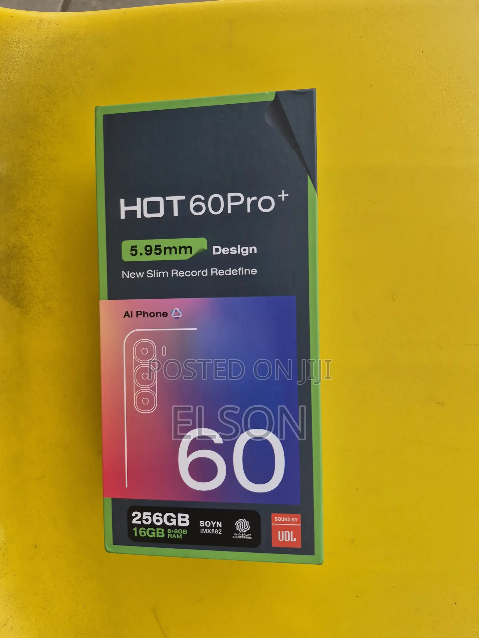 New Infinix Hot 60 Pro+ 256 GB Black
