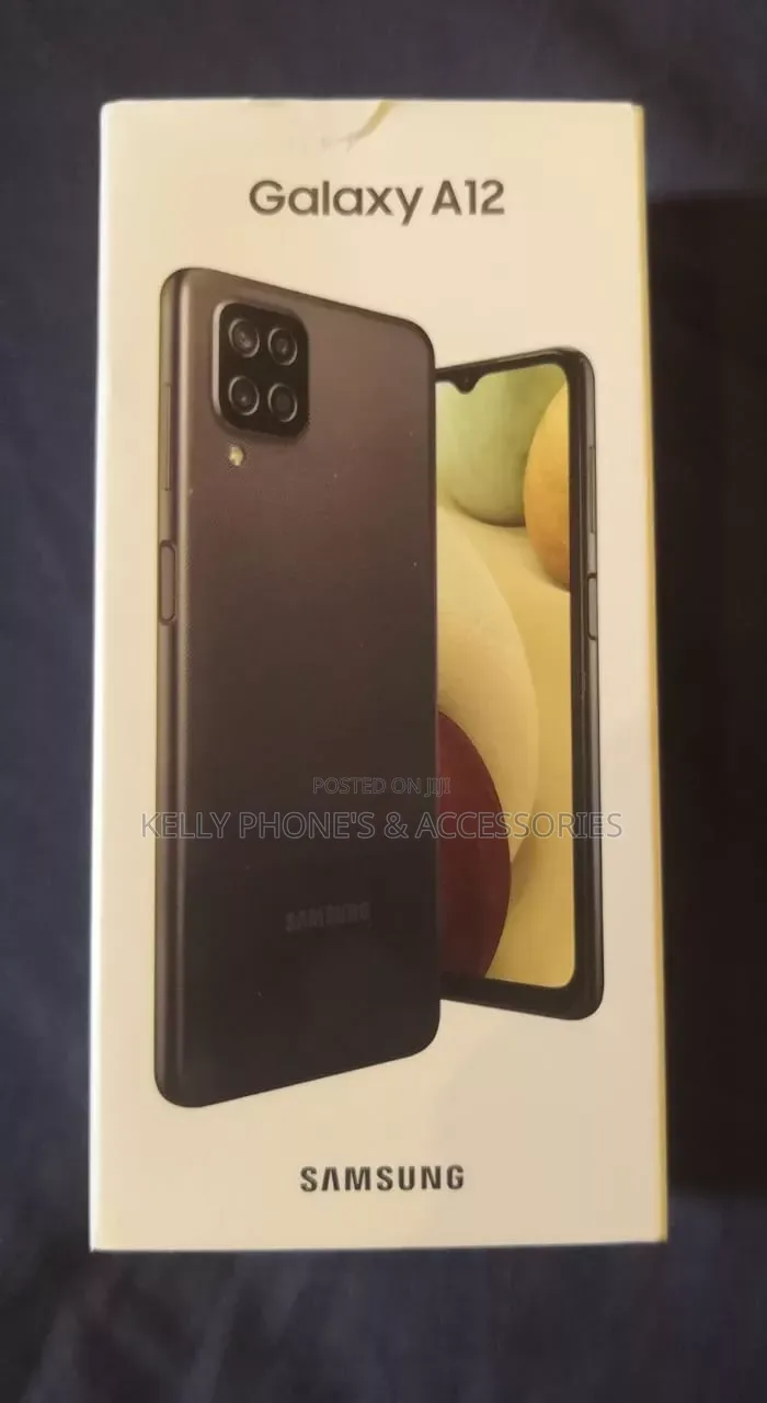 New Samsung Galaxy A12 Nacho 64 GB Black