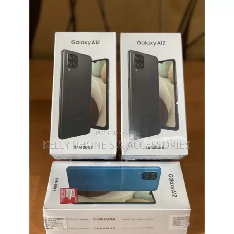 New Samsung Galaxy A12 Nacho 64 GB Black