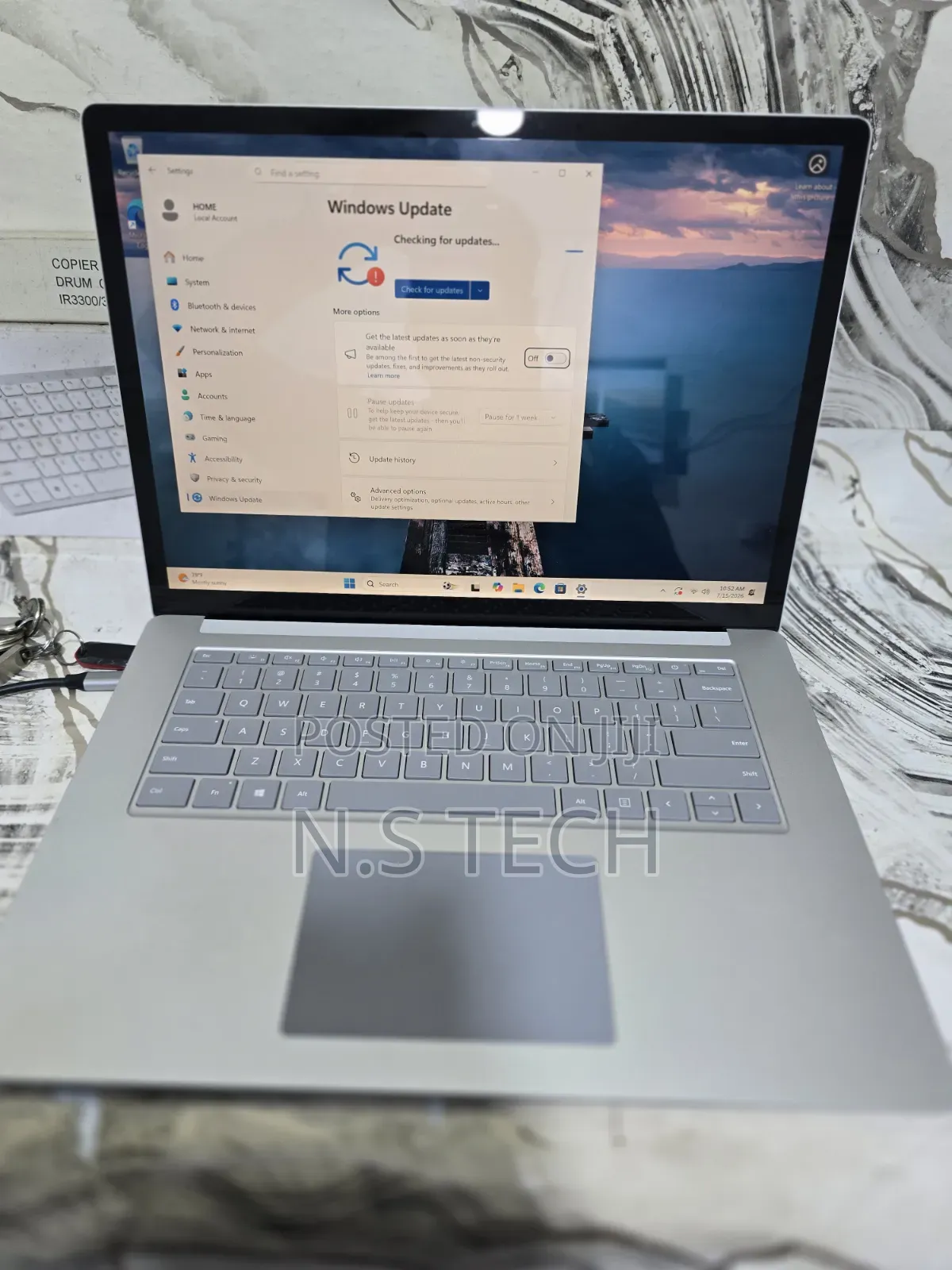 Laptop Microsoft Surface Laptop 3 16GB Intel Core i7 SSD 256GB