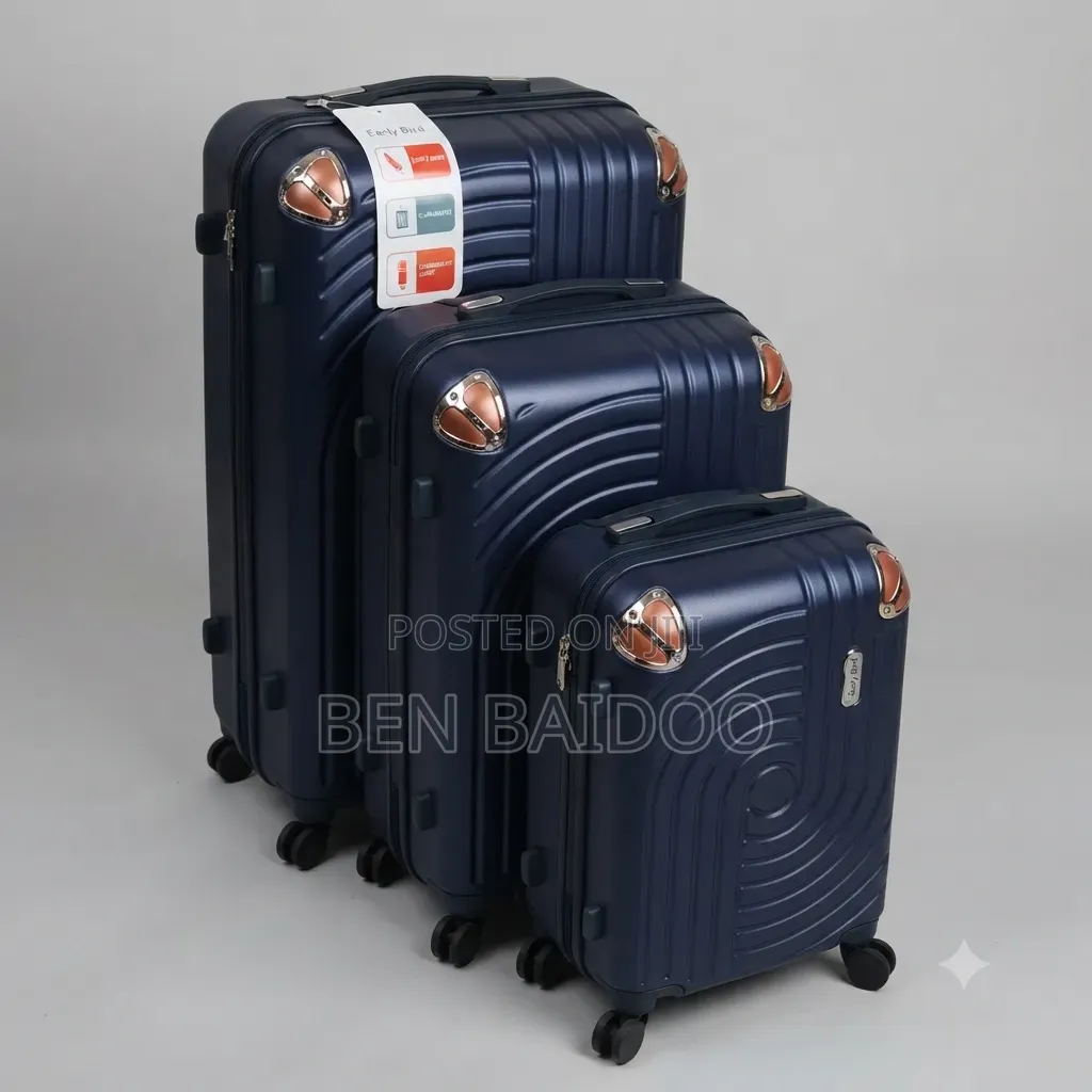 Plastic Travelling Bags 3in1 (4-Wheeler)