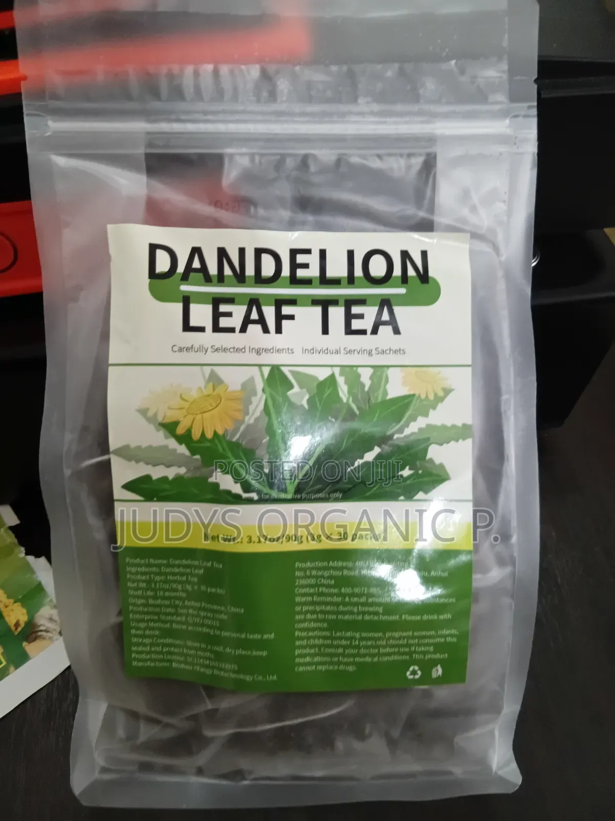 Dandelion Root Tea, Leaf Tea
