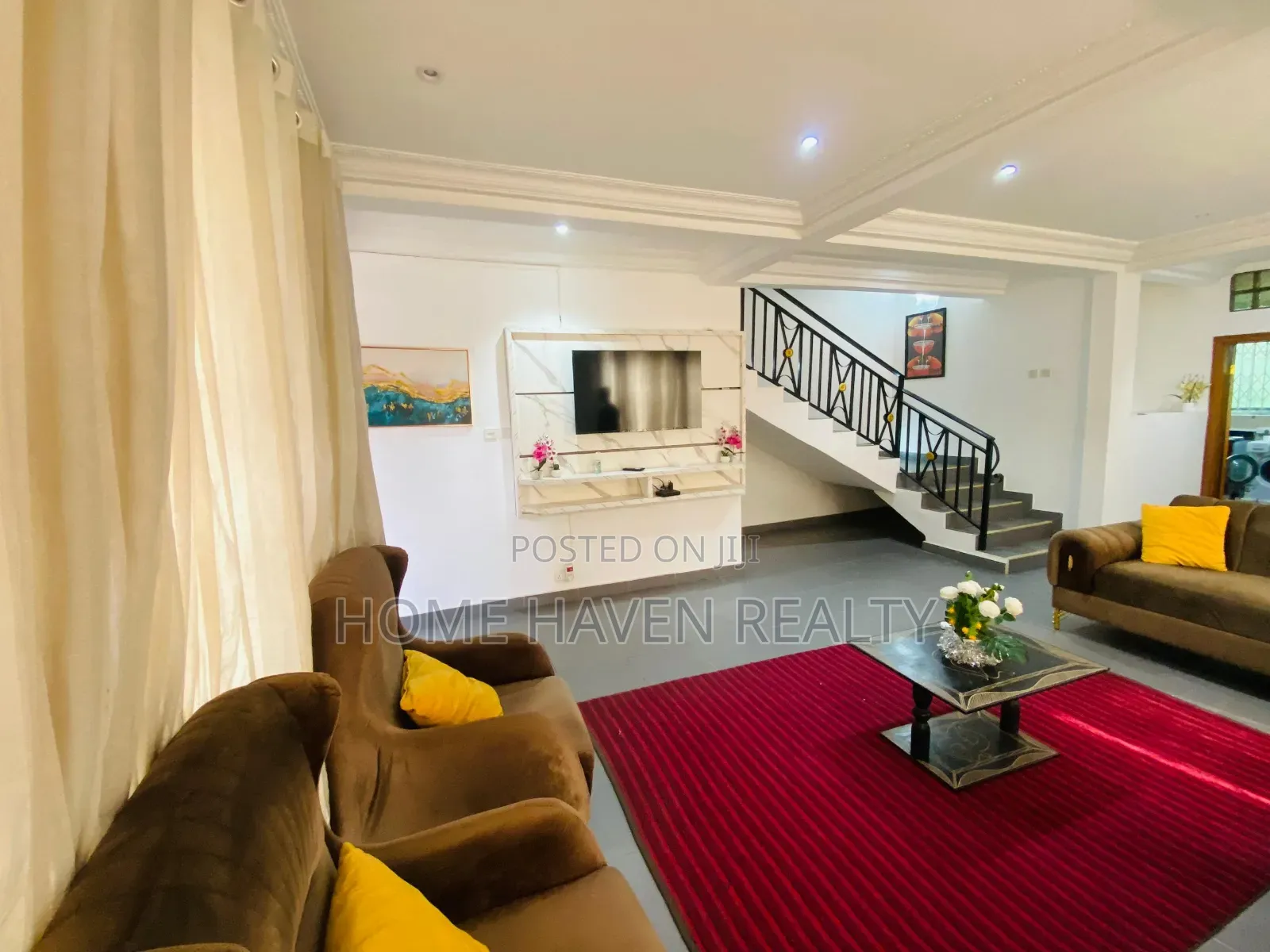 Furnished 3bdrm House in Roman Ridge, Police Station for rent